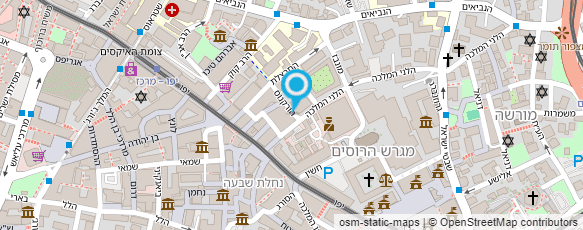 מפת הגעה אל מלצר זכריה