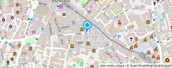 מפת הגעה אל עו"ד ונוטריון חשין עדיאל