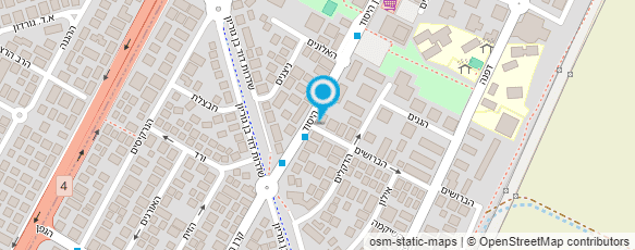 מפת הגעה אל סלון אברהם