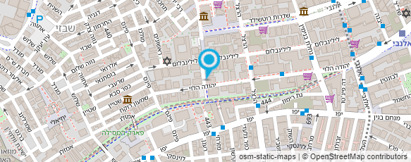 מפת הגעה אל "היכל התלמוד"