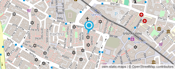 מפת הגעה אל ישיבת היכל התורה