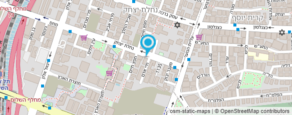 מפת הגעה אל שטיינברג חיים ויחיאל מפת הגעה אל שטיינברג חיים ויחיאל