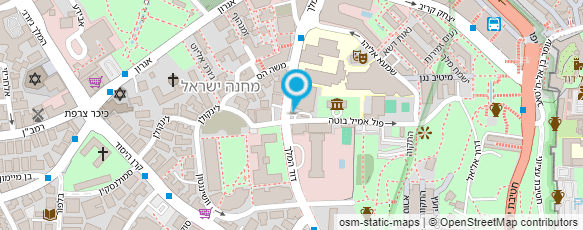 מפת הגעה אל דוידס תכשיטי חנה דוד