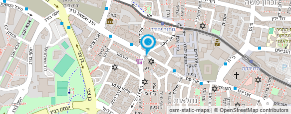 מפת הגעה אל ארגון יוצאי פרס חברה קדישא