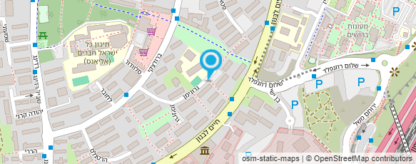 מפת הגעה אל בית ספר לנהיגה "שי"