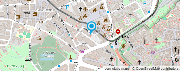 מפת הגעה אל בית הדין הרבני האזורי