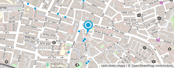 מפת הגעה אל ישיבת "אהבת שלום"