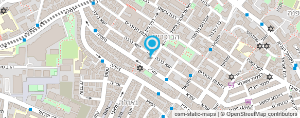 מפת הגעה אל מרכז חינוכי לבנות "בנות אסתר"