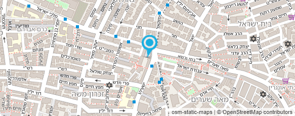 מפת הגעה אל רוזנטל ישראל