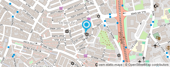 מפת הגעה אל מוסדות זוועהיל