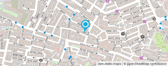 מפת הגעה אל ישיבת תולדות יעקב "פאפא"