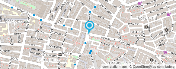 מפת הגעה אל אדון ירושלים