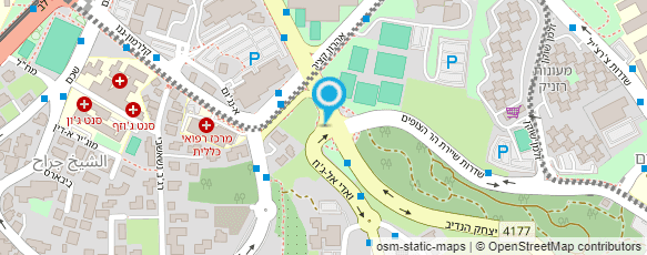 מפת הגעה אל הסהר האדום