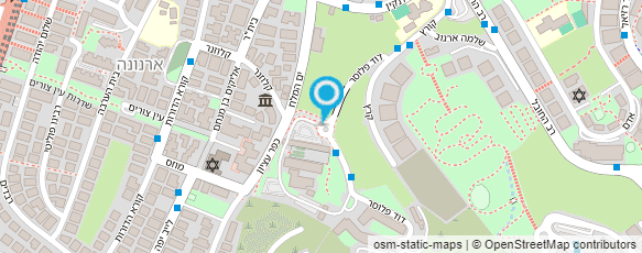 מפת הגעה אל הקונסוליה האמריקאית