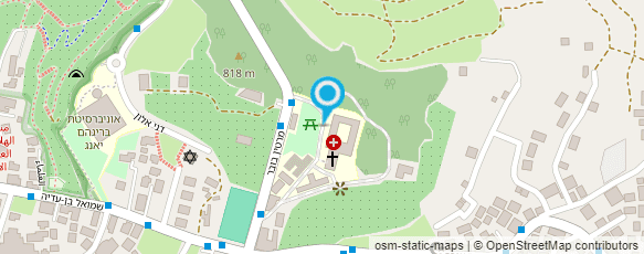 מפת הגעה אל אוגוסטה ויקטוריה