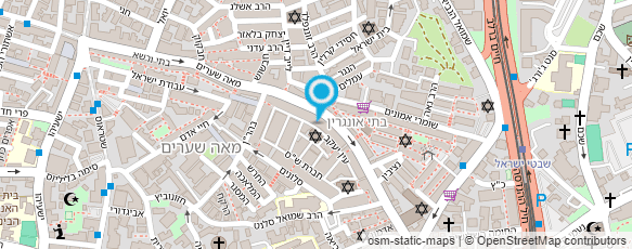 מפת הגעה אל האחים רוזנר