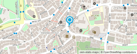 מפת הגעה אל קארי ג'ורג' שוקרי