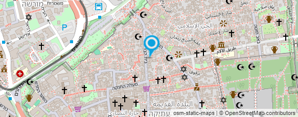 מפת הגעה אל טהה ערפאת כמאל