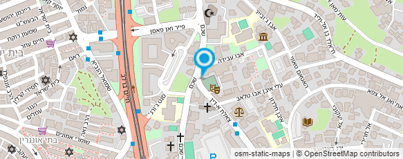 מפת הגעה אל סוכנות הנסיעות הערבית בע"מ