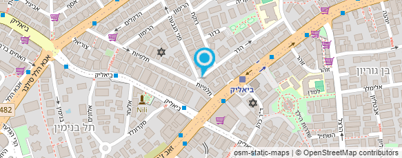 מפת הגעה אל רמה מרקט