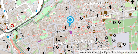 מפת הגעה אל מטחנת קפה צנדוקה