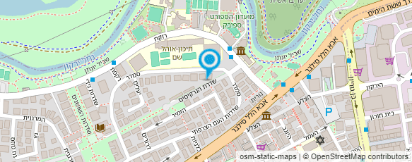 מפת הגעה אל העמותה למען העיוור