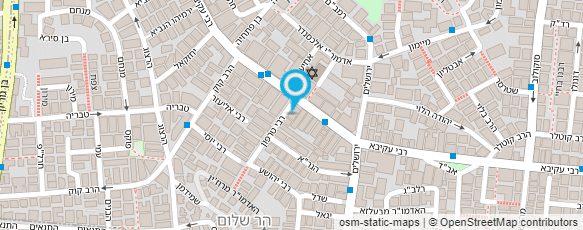 מפת הגעה אל ישיבת כנסת יחזקאל - דעעש