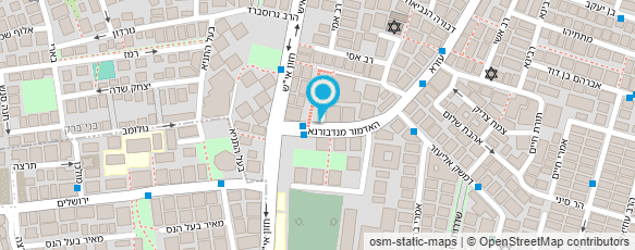 מפת הגעה אל תפארת מרדכי נדבורנה