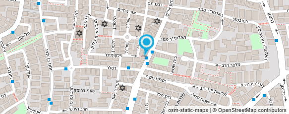 מפת הגעה אל מקור ברוך - מוסדות סערט ויז'ניץ