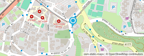 מפת הגעה אל הר הזיתים