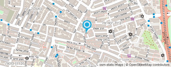 מפת הגעה אל מזנון "חבקוק"