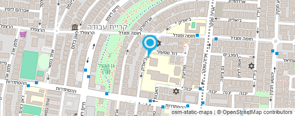 מפת הגעה אל משען, לב חולון