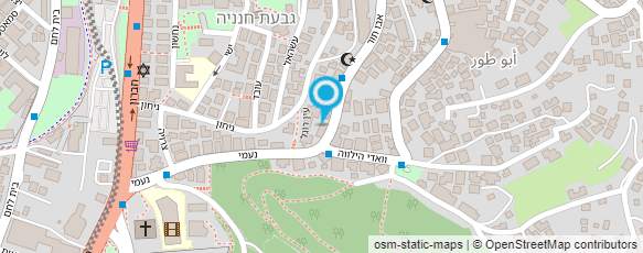 מפת הגעה אל אבו תור - יסודי לבנות