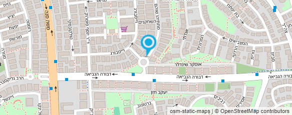 מפת הגעה אל בורנשטיין יחזקאל