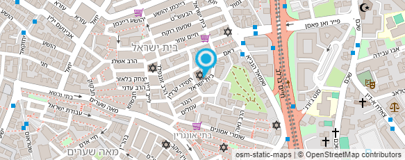 מפת הגעה אל ישיבת מיר