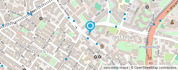 מפת הגעה אל מכבסת אריה