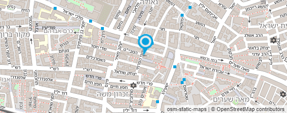 מפת הגעה אל טוקצ'ינסקי הרב ניסן אהרן