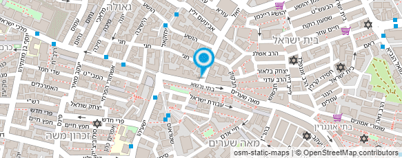 מפת הגעה אל כולל אהבת ציון; קופת רמבעה"ן זיבנבירגן