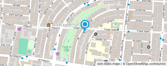 מפת הגעה אל מועדון משען חולון