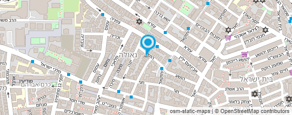 מפת הגעה אל שנברגר הרב מרדכי צבי