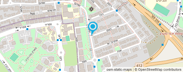 מפת הגעה אל ד"ר הרצבי דרור