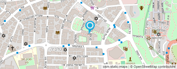 מפת הגעה אל בלט יצחק; אדריכל