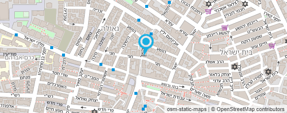 מפת הגעה אל סלון שרה