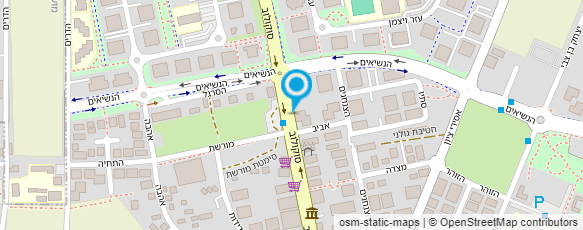 מפת הגעה אל אלונים מוטי אהרוני