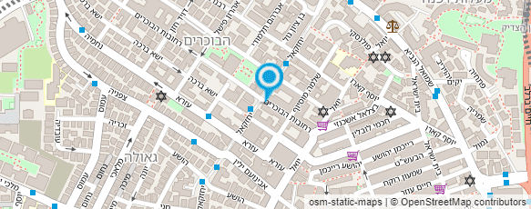 מפת הגעה אל בן-ציון נח