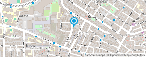 מפת הגעה אל כהן הרב יוסף