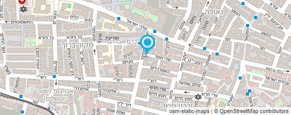 מפת הגעה אל "שפת אמת"