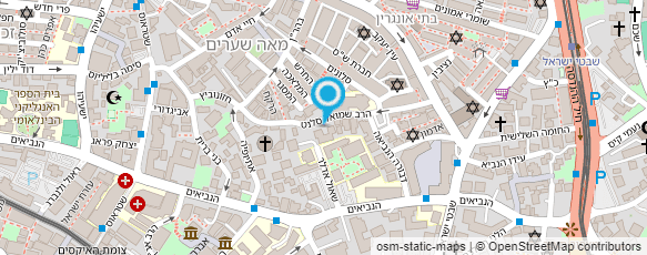 מפת הגעה אל "אמרי יוסף ספינקא"