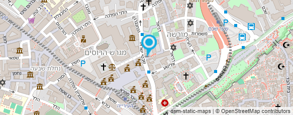 מפת הגעה אל "יד לקשיש"