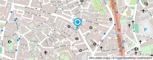 מפת הגעה אל כהן גרשון העניך - "המפיץ"